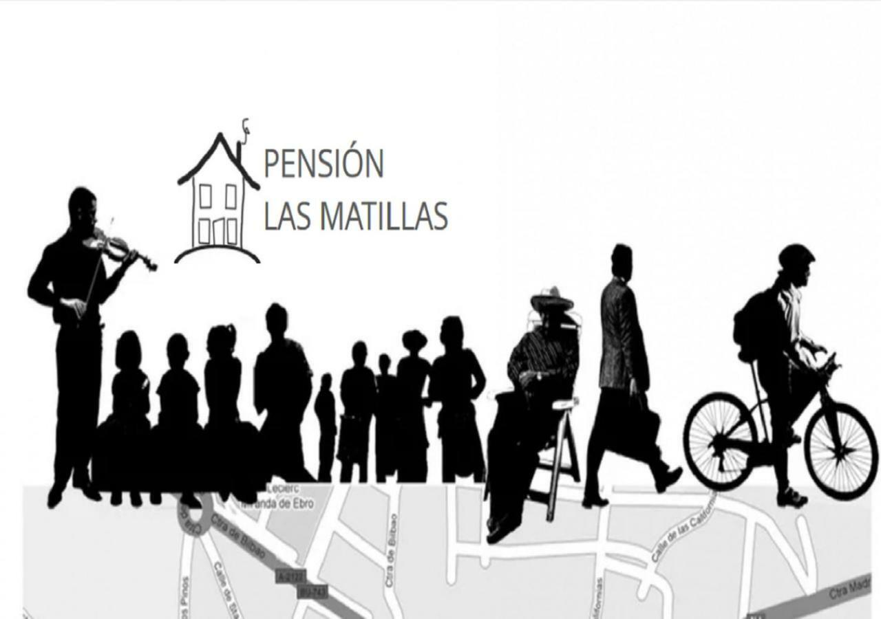 Pension Las Matillas Miranda de Ebro Bagian luar foto